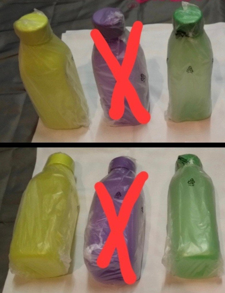 Tupperware Eco Bottles / EcoFles 1L (kleur: zie text), Overige kleuren, Nieuw, Ophalen of Verzenden, 1000 ml