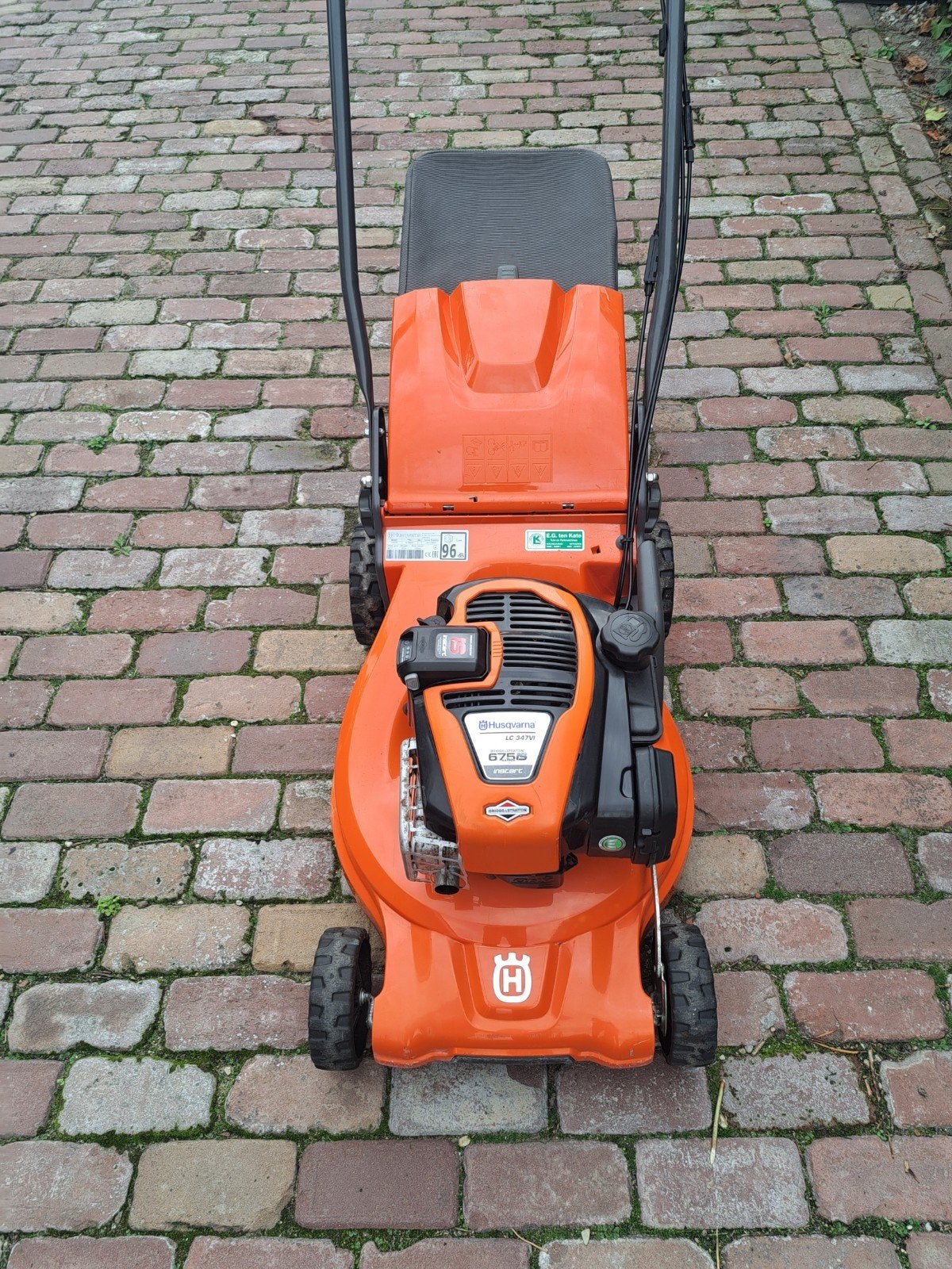 Husqvarna LC 347VI grasmaaier met Briggs & Stratton motor, Ophalen, Cirkelmaaier, Gebruikt, Elektrische starter