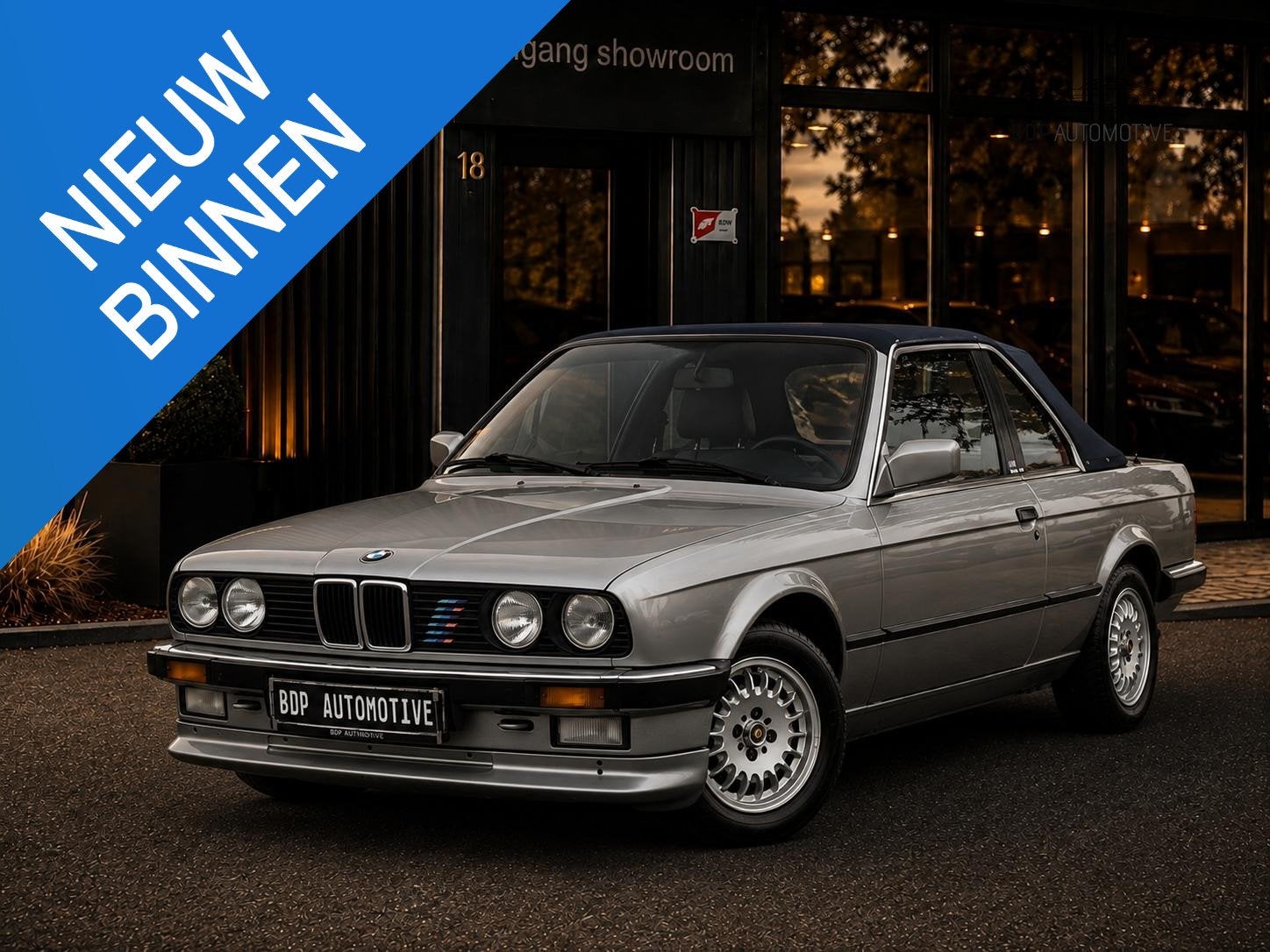 BMW 3-serie Cabrio 320i Baur TC 1987 | 2de Eigenaar | 21 jaa, Auto's, BMW, Gebruikt, 990 kg, Open dak, Handgeschakeld