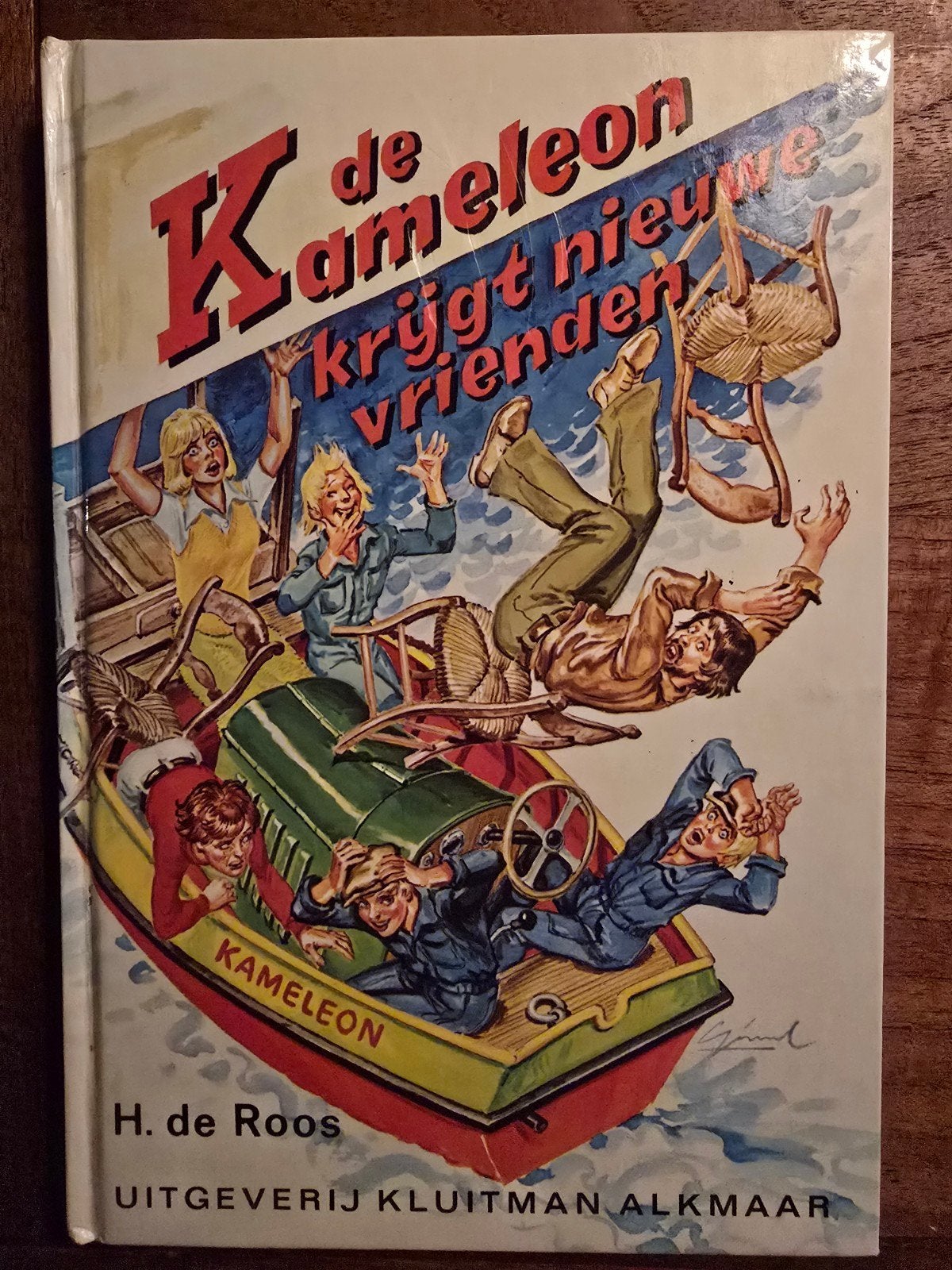 De Kameleon Krijgt Nieuwe Vrienden - H. de Roos, Boeken, Ophalen of Verzenden, Gelezen, H. de Roos, Fictie algemeen