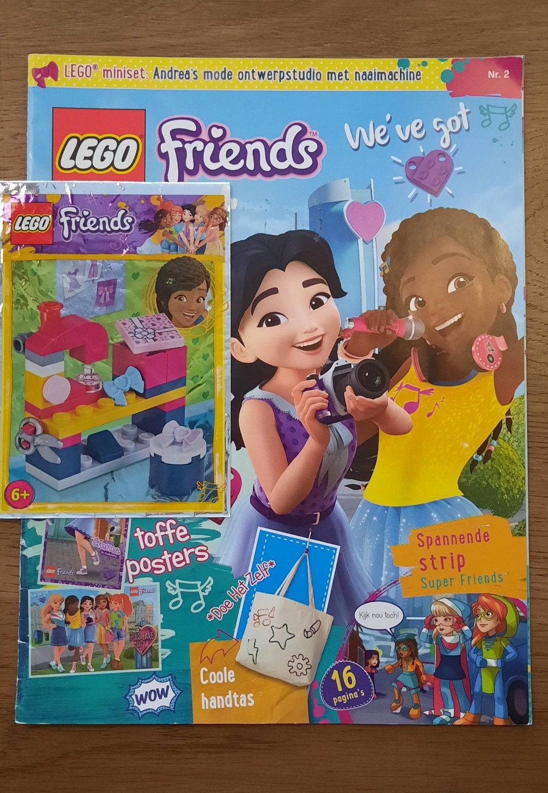 LEGO Friends - 561802 Andrea's Fashion Design Studio -Comple, Kinderen en Baby's, Speelgoed | Duplo en Lego, Lego, Friends, Ophalen of Verzenden