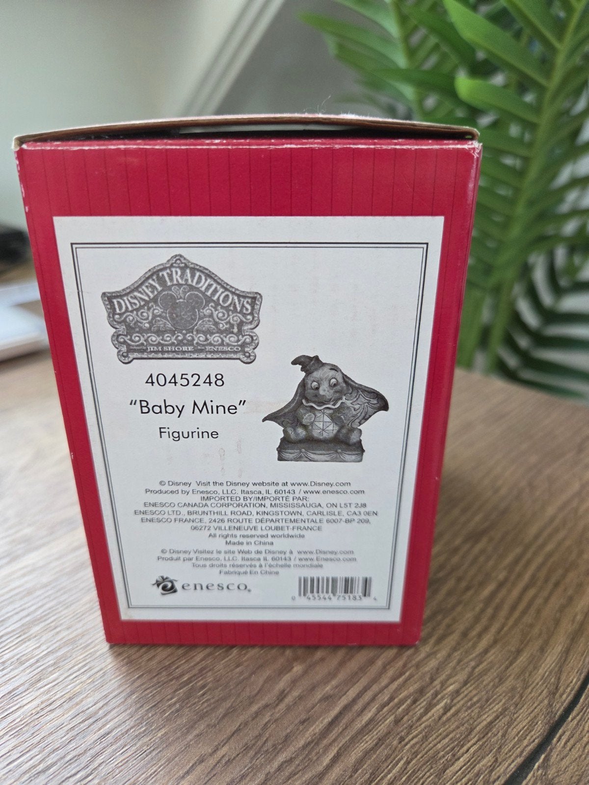 Disney Traditions 'Dumbo Baby Mine' - 4045248, Ophalen of Verzenden, Bambi of Dumbo, Zo goed als nieuw, Beeldje of Figuurtje