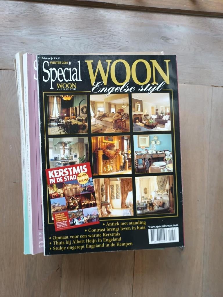 woonblad, tijdschrift Speciaal wonen Engelse stijl, Boeken, Ophalen, Gelezen