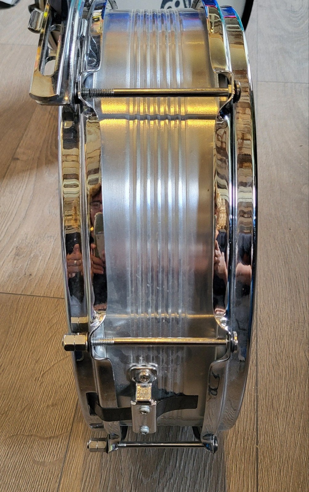 Meinl CA12 Caixa/Snare/Aluminium/Samba/Drum/Beensteun/izgs, Ophalen, Trommel