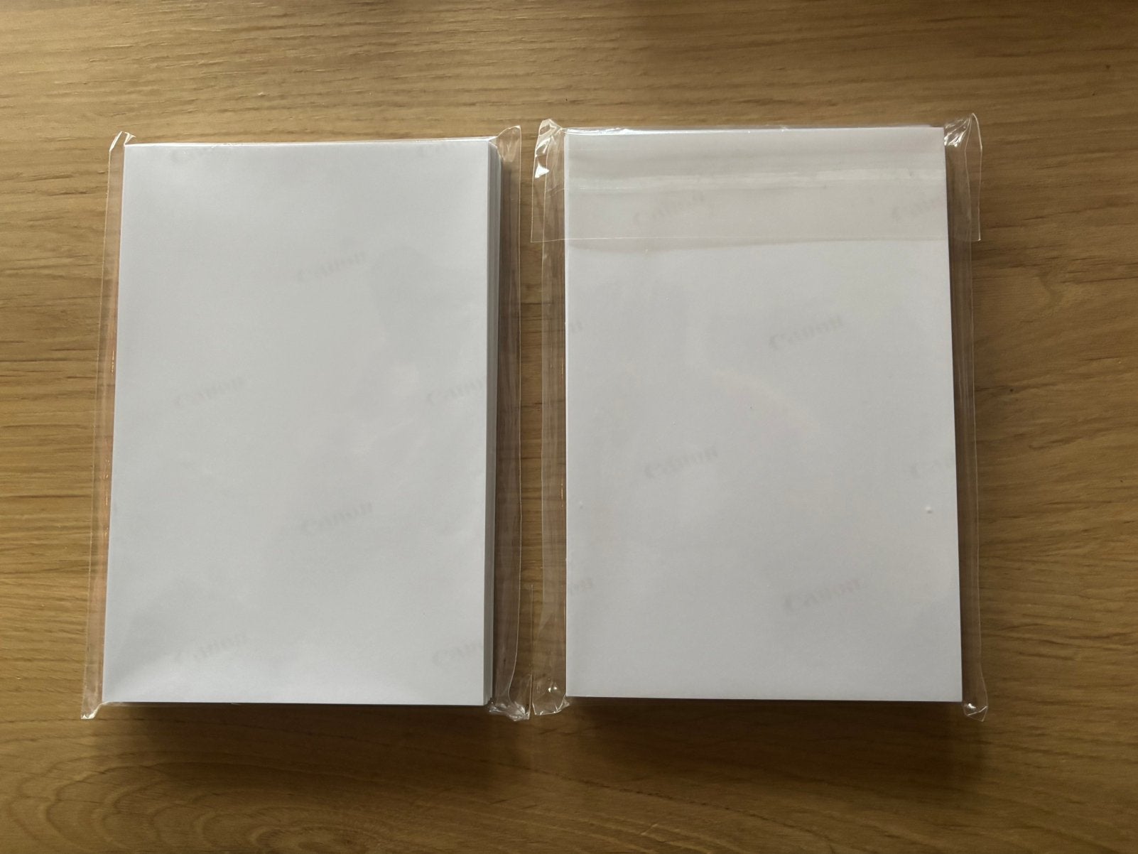 3 pakjes Canon glossy fotopapier 10x15 cm. (3x50 stuks), Nieuw, Glanzend, Ophalen of Verzenden, Fotopapier