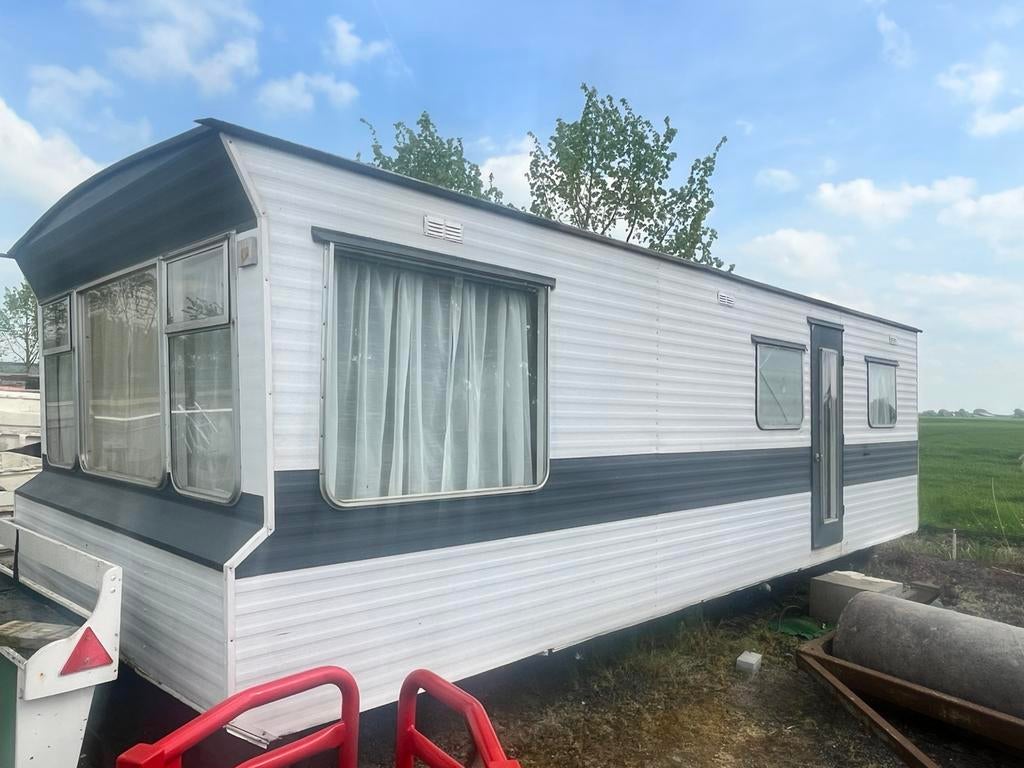 Stacaravan 7,5x3 m, Caravans en Kamperen, Stacaravans, tot en met 2, Ophalen