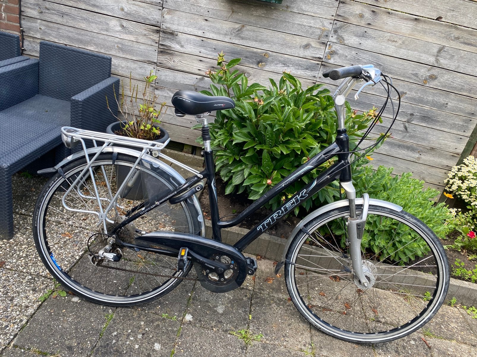 Trek navigator t 400 dames fiets, Ophalen, Zo goed als nieuw, Meer dan 20 versnellingen, Overige merken