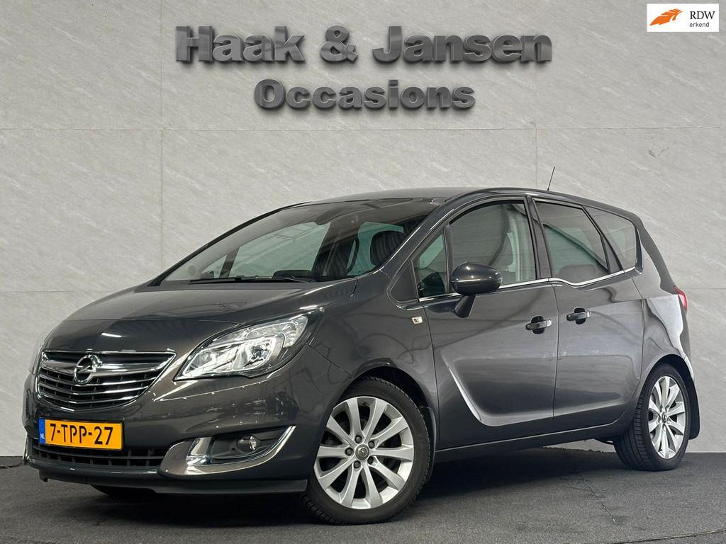 Opel Meriva 1.4 Turbo Cosmo - Stoelverwarming - Cruise - Nav, Voorwielaandrijving, Gebruikt, 4 cilinders, Bedrijf