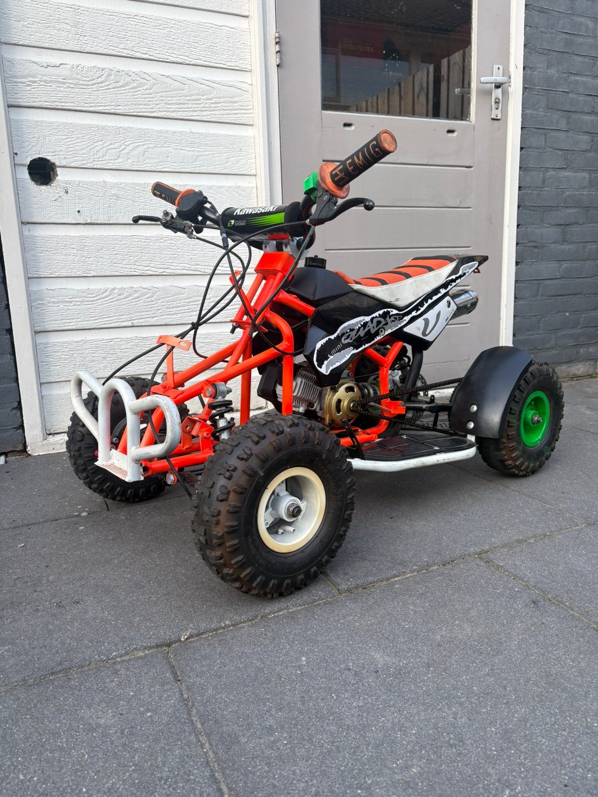Mini qaud, Fietsen en Brommers, Ophalen, 49 cc, Schijfrem, Pitbike