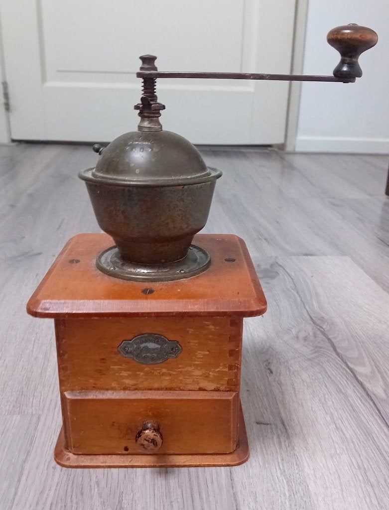 leinbrocks ideal drgm koffiemolen, Antiek en Kunst, Verzenden