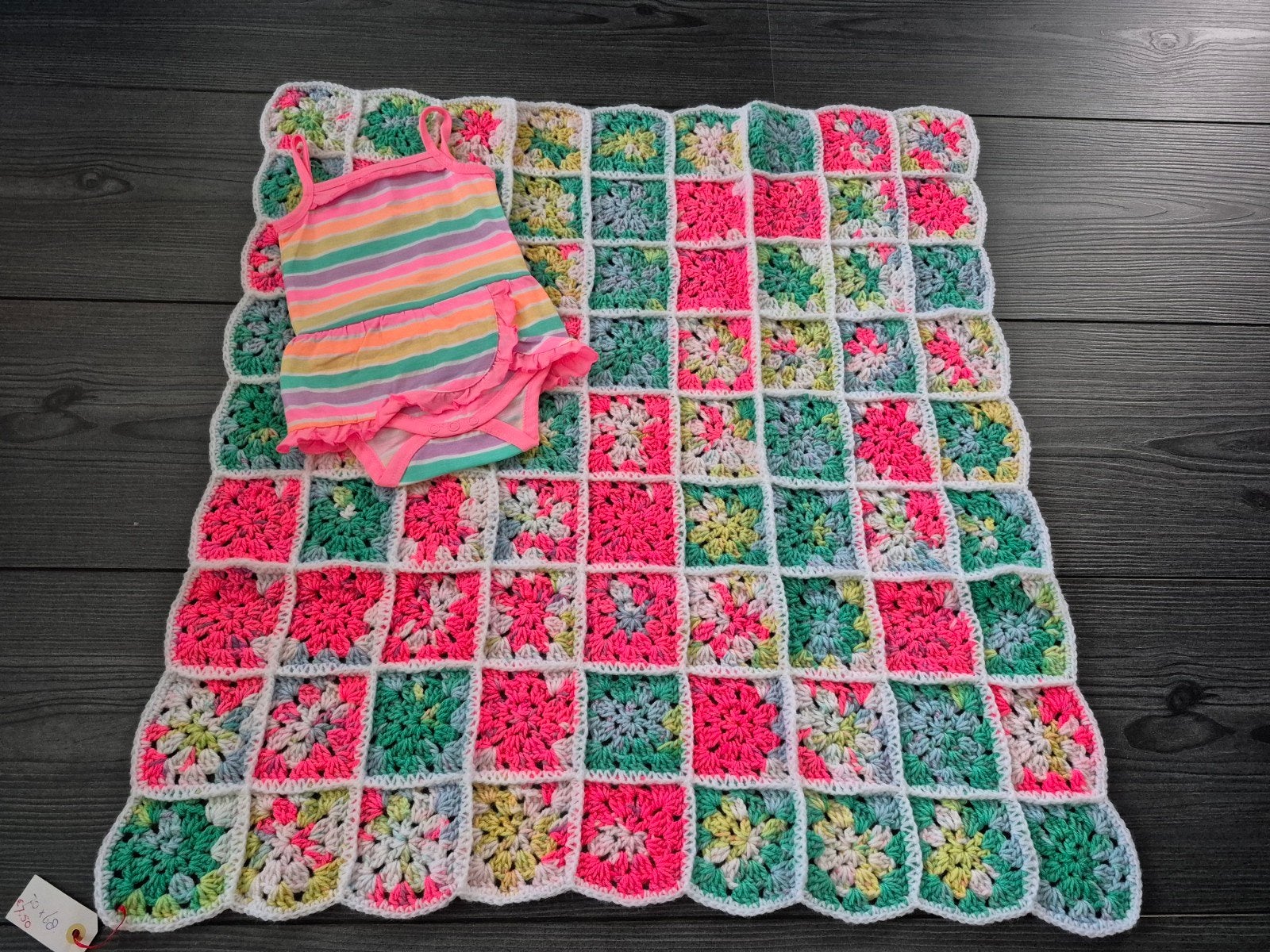 GEHAAKTE BABYDEKEN NIEUW, Ophalen, Nieuw, 70 tot 85 cm, Deken