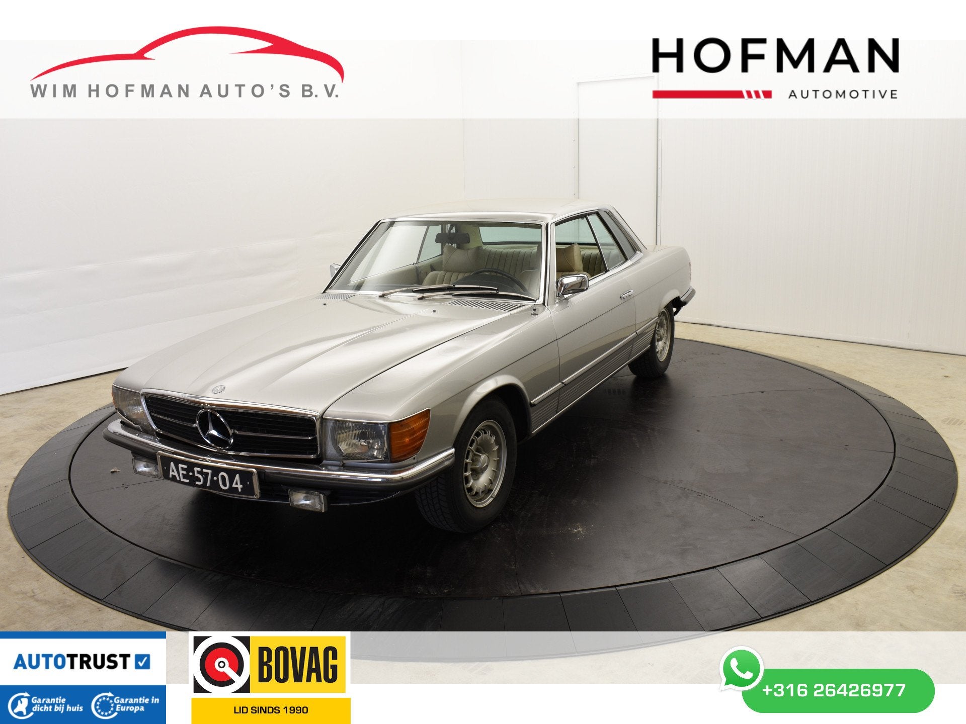 Mercedes-Benz SLC-Klasse 450 SLC 8V 195PK COUPÉ Uniek Autom, Auto's, Mercedes-Benz, Bedrijf, Te koop, SLC, Elektrische ramen, Lederen bekleding