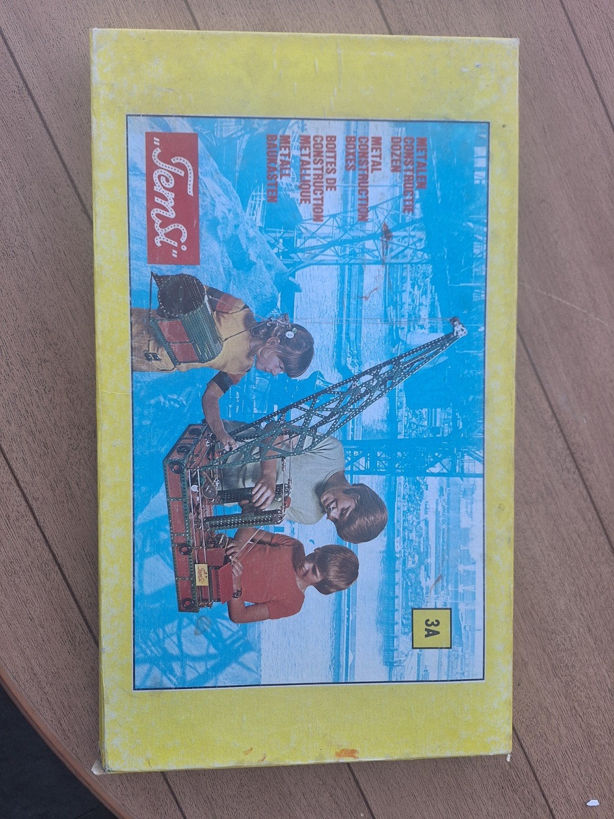 Meccano Temsi doos A3, Antiek en Kunst, Antiek | Speelgoed, Ophalen of Verzenden