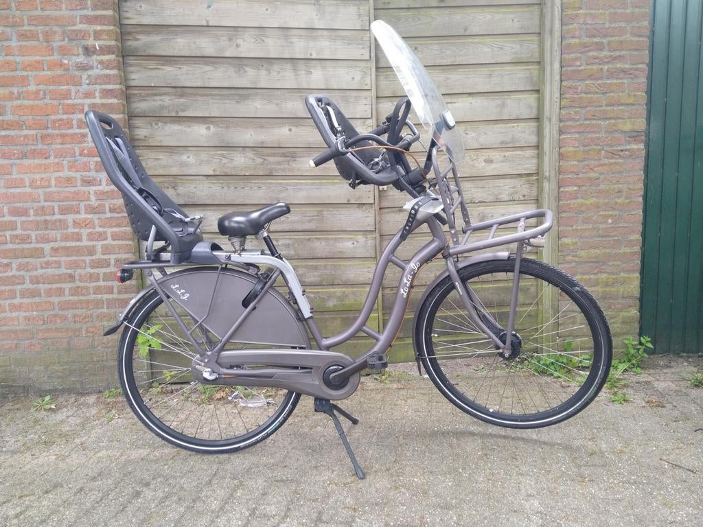 Sparta Lola-Go Moederfiets 28 inch 3 Versnellingen Rijklaar!, Fietsen en Brommers, Fietsen | Dames | Moederfietsen, 2 zitjes, Sparta