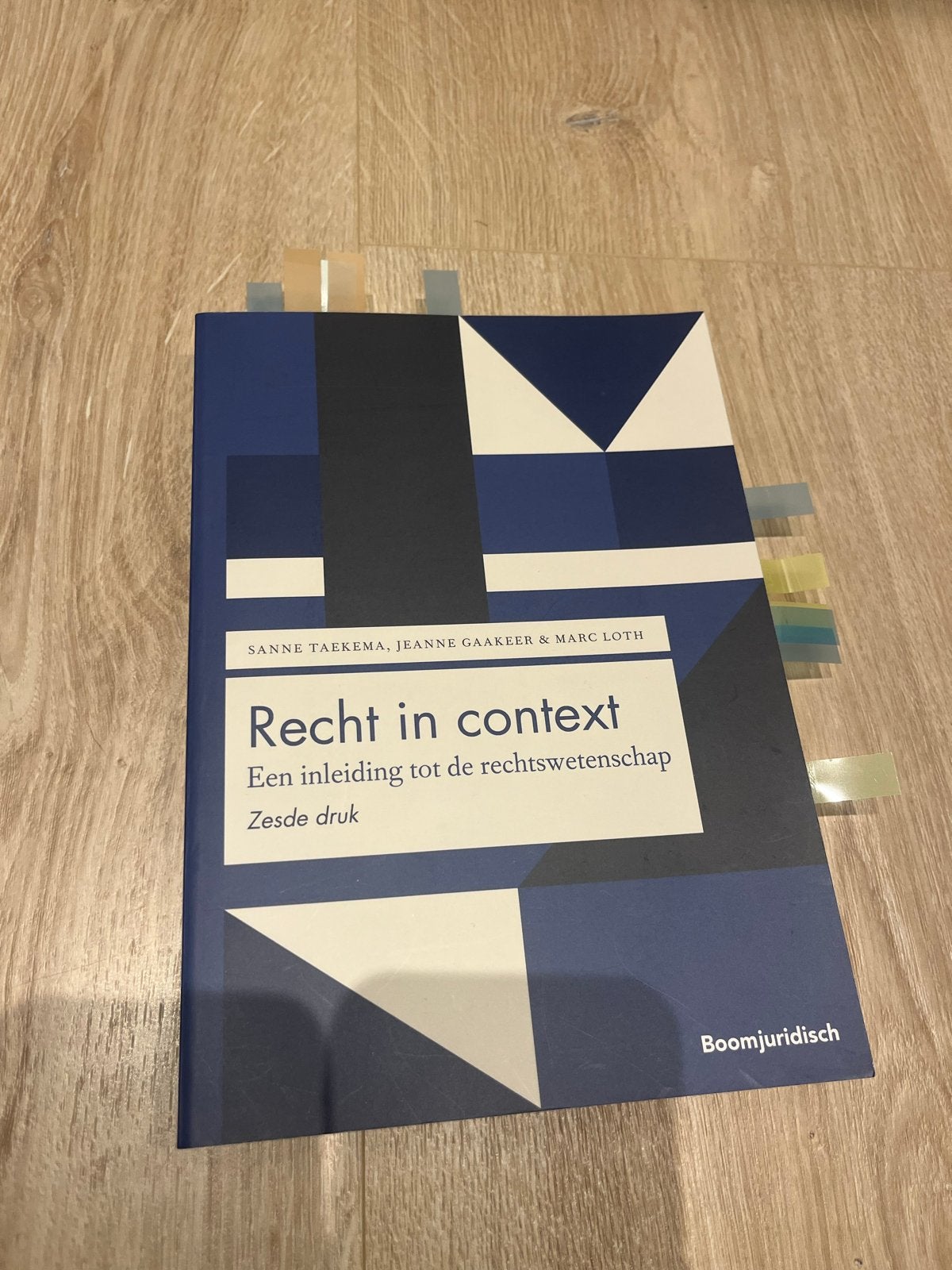 Recht in context - Inleiding tot de rechtswetenschap, Ophalen of Verzenden, Gamma, Gelezen, WO