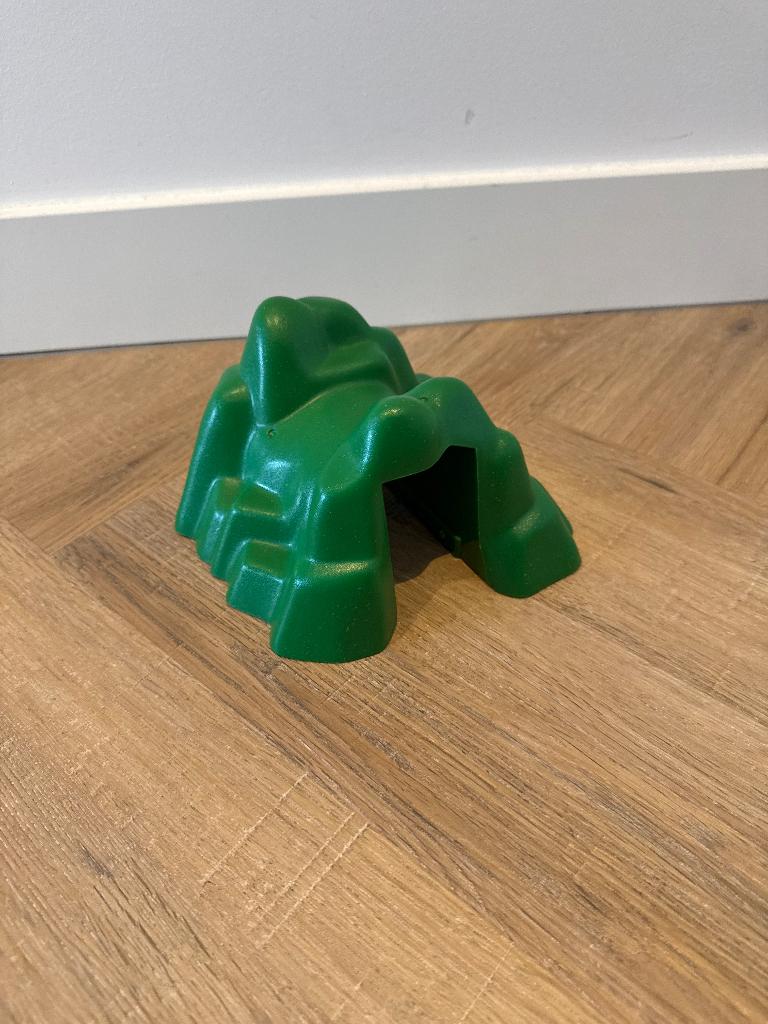 Heel goed groen Brio houten trein berg tunnel brug 33043 set, Ophalen of Verzenden, Zo goed als nieuw