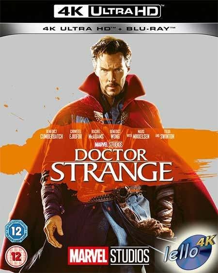 Blu-ray 4K: Doctor Strange (2016 Benedict Cumberbatch) UK NN, Ophalen of Verzenden, Nieuw in verpakking, 4K Ultra HD Blu-ray, Actie