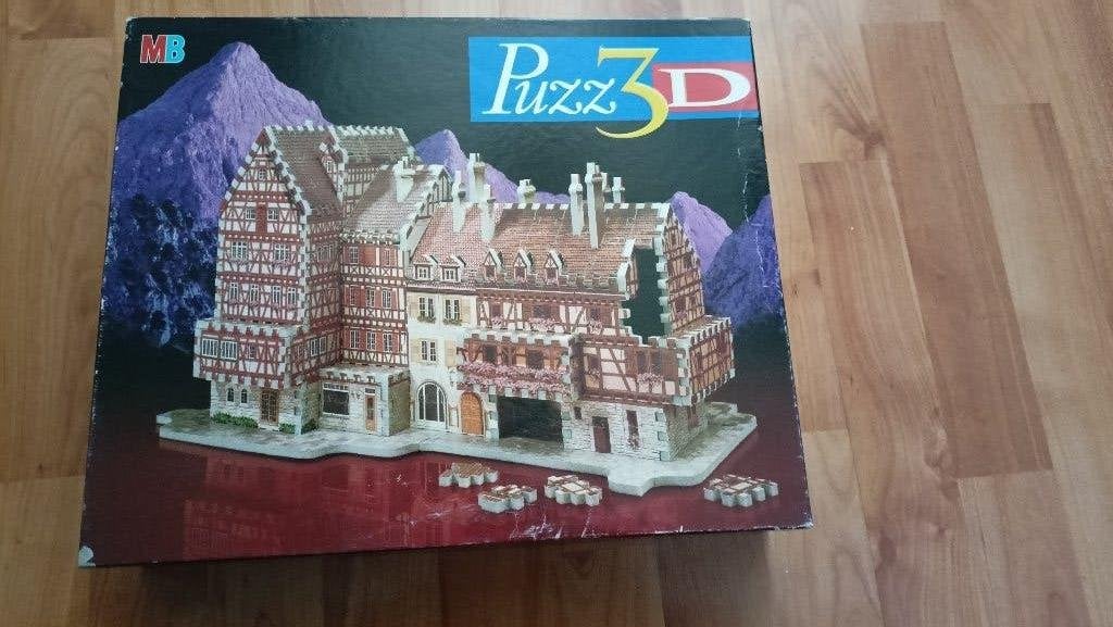 3D puzzel, Ophalen, 500 t/m 1500 stukjes, Zo goed als nieuw, Legpuzzel