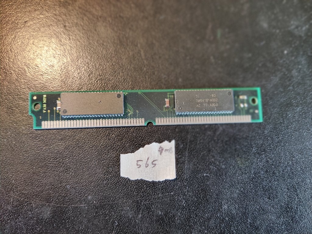 TMS418160DZ-60 4MB 60ns 72-pin SIMM [MEM565] 17-8, Ophalen of Verzenden, Gebruikt, Overige soorten, Desktop