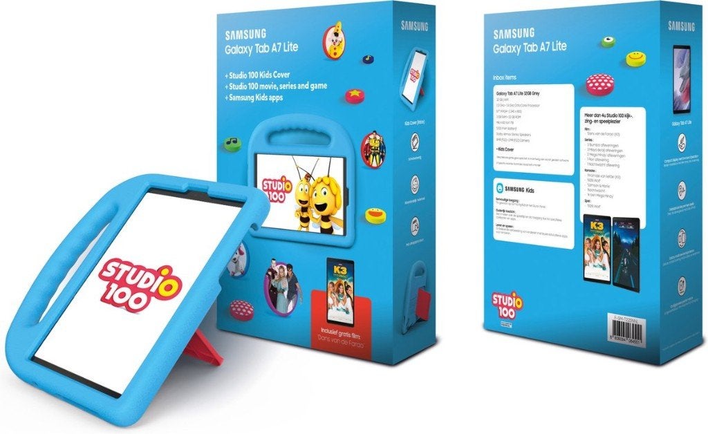 Samsung Galaxy Tab A7 Lite studio 100 (Hoes)*Nieuw*, Samsung, Samsung 1, Nieuw, Ophalen of Verzenden