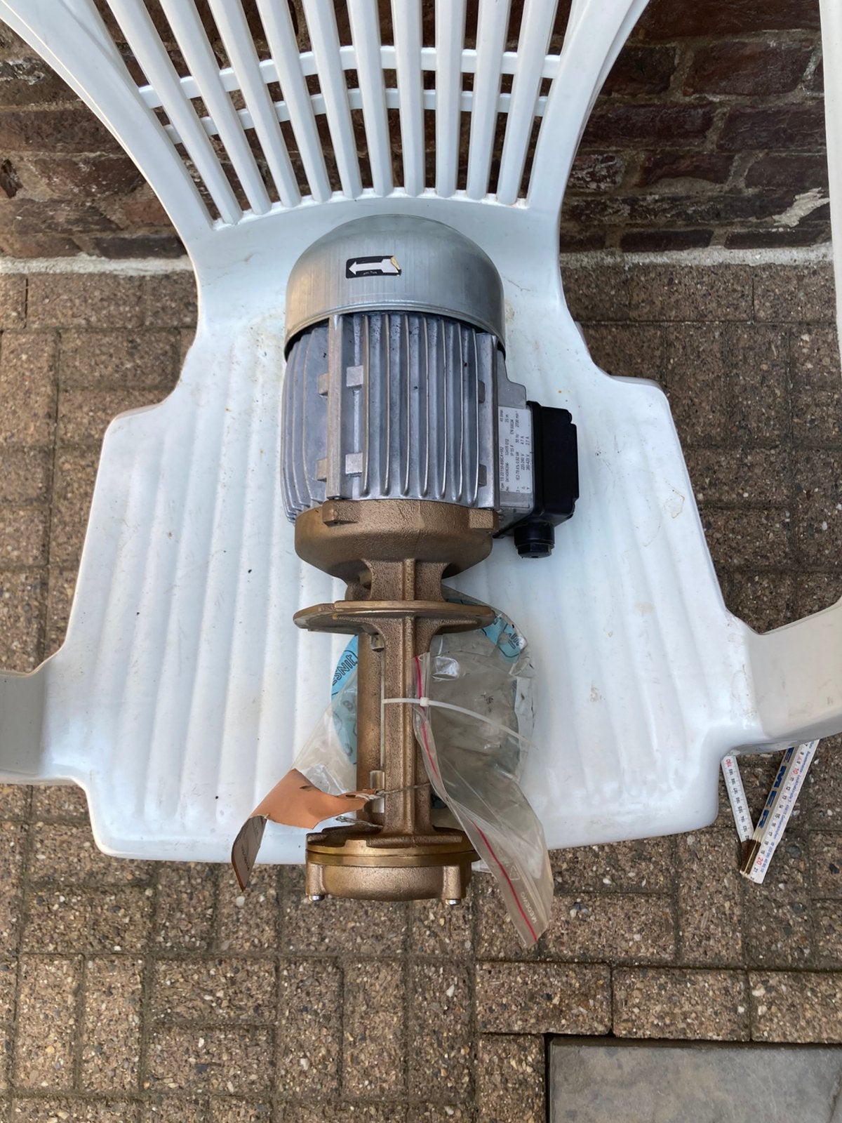 Vloeistof pomp Brinkmann pumps, Doe-het-zelf en Verbouw, Draaibanken, Ophalen, Nieuw, Metaaldraaibank