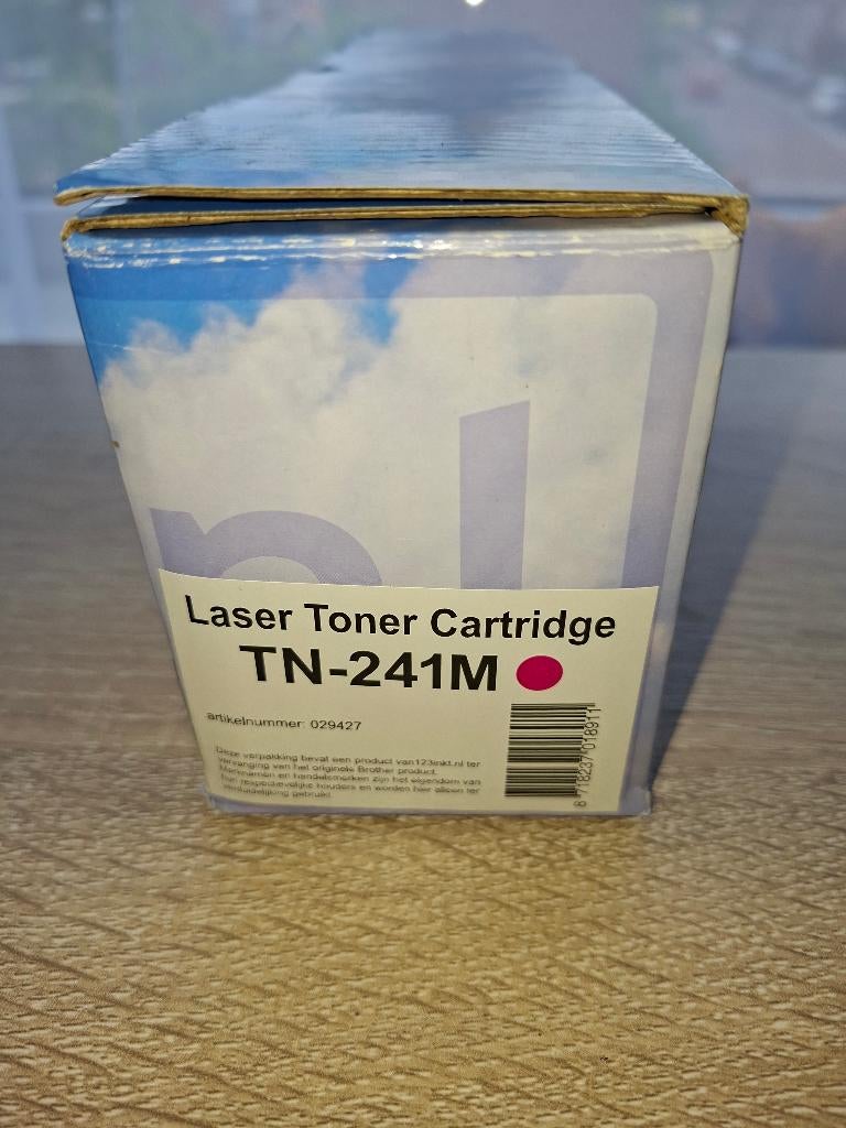 123inkt laser toner cartridge TN-241M Magenta tbv Brother, Computers en Software, Printerbenodigdheden, Ophalen of Verzenden, Nieuw
