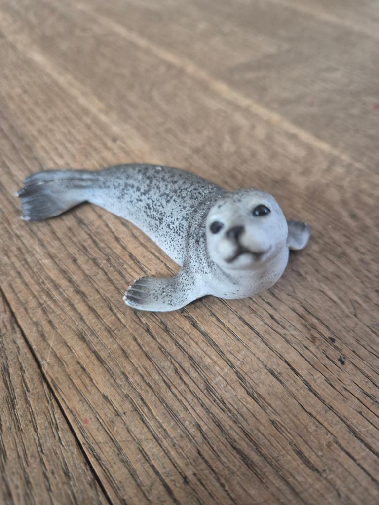 Schleich Zeehond Speelfiguur, Verzamelen, Dierenverzamelingen, Ophalen of Verzenden, Zo goed als nieuw, Wild dier, Beeldje of Figuurtje