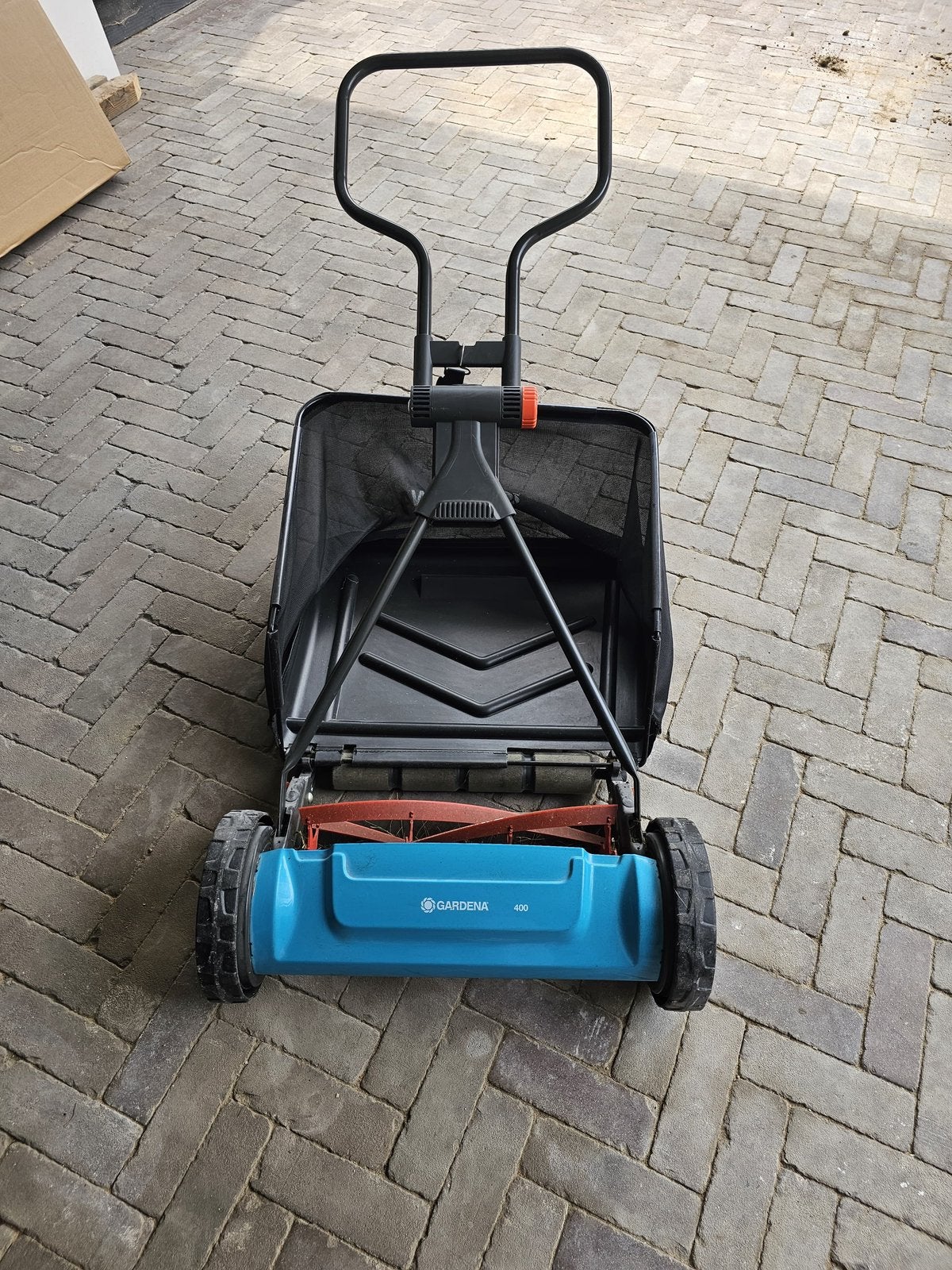 Goede gardena kooimaaier, Kooimesmaaier, Ophalen, Zo goed als nieuw