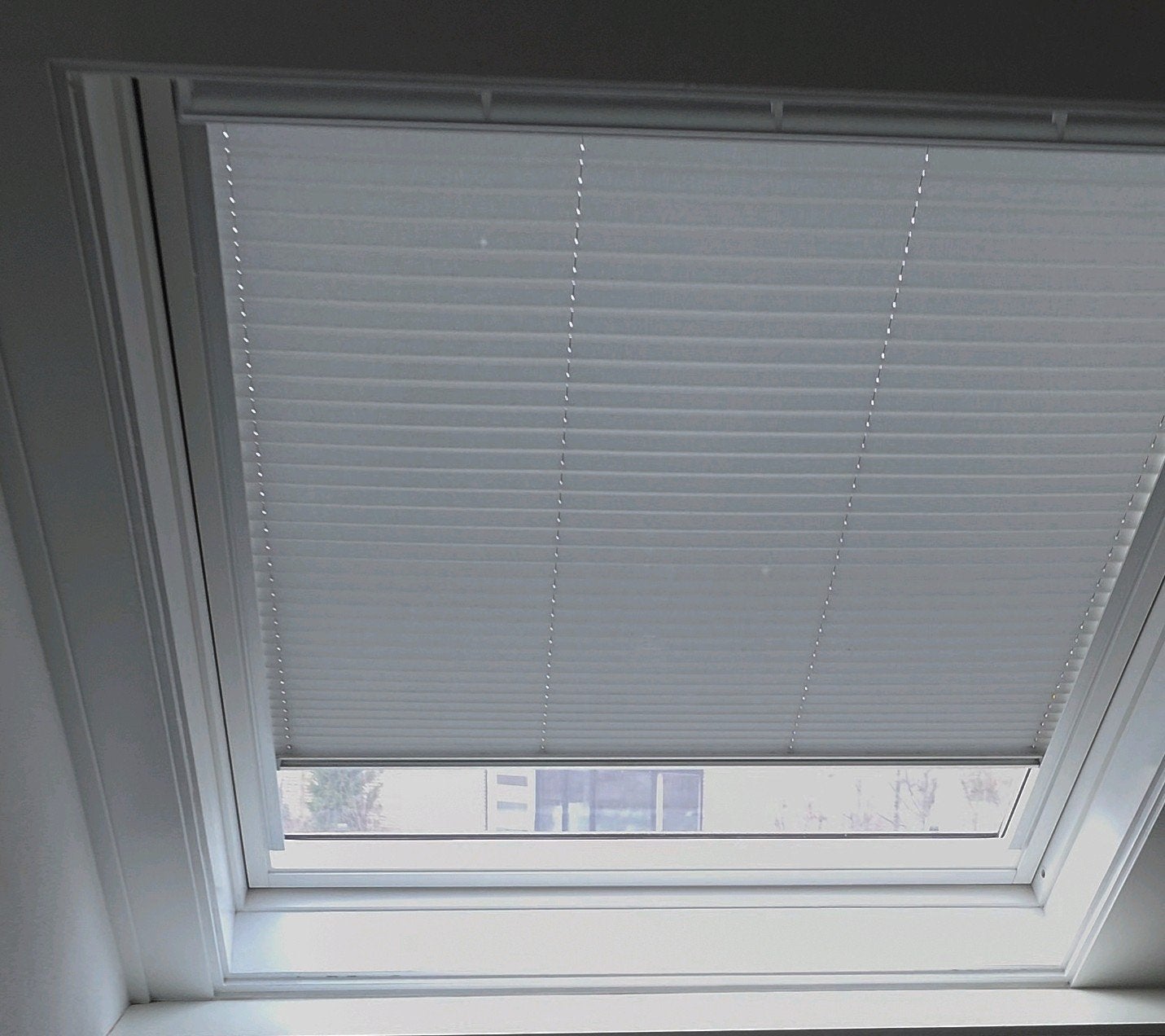 Velux FHL U08 1579 Plisségordijn - luxaflex - rolgordijn 3x, Ophalen of Verzenden, Zo goed als nieuw, Grijs