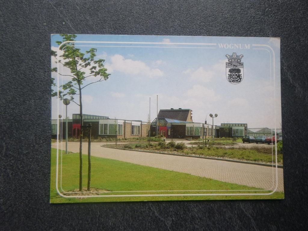 Wognum, gemeentehuis/auto, Verzamelen, Verzenden, 1980 tot heden, Noord-Brabant