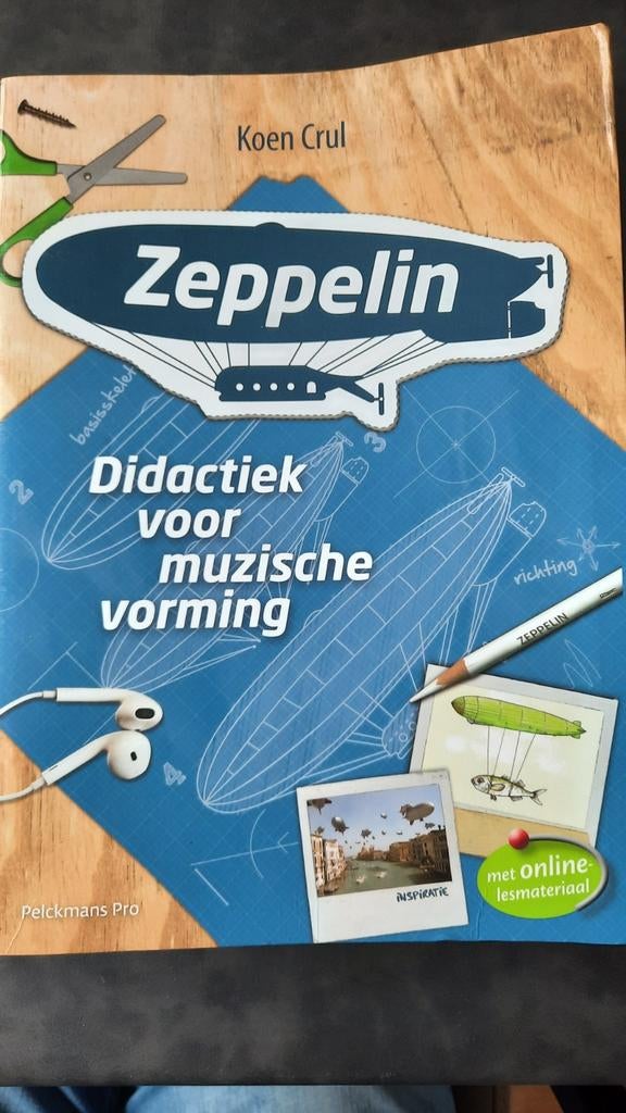 Zeppelin: Didactiek voor muzische vorming (Pabo), Boeken, Studieboeken en Cursussen, Koen Crul, HBO, Gamma, Ophalen