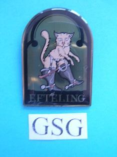 Gelaarsde Kat nr. EPP50396-02, Ophalen, Zo goed als nieuw, Button of Speldje