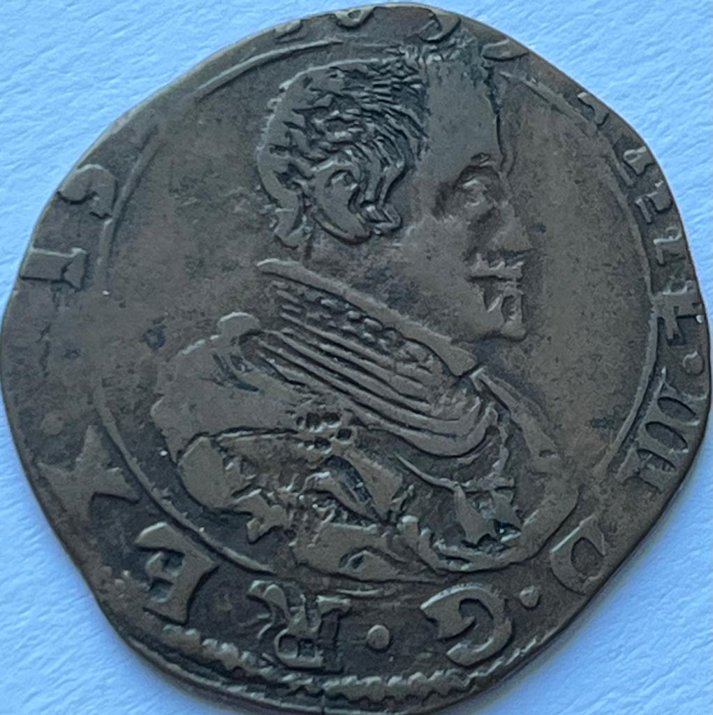 Arras liard zonder jaartal, Ophalen of Verzenden, Vóór koninkrijk, Overige waardes, Losse munt