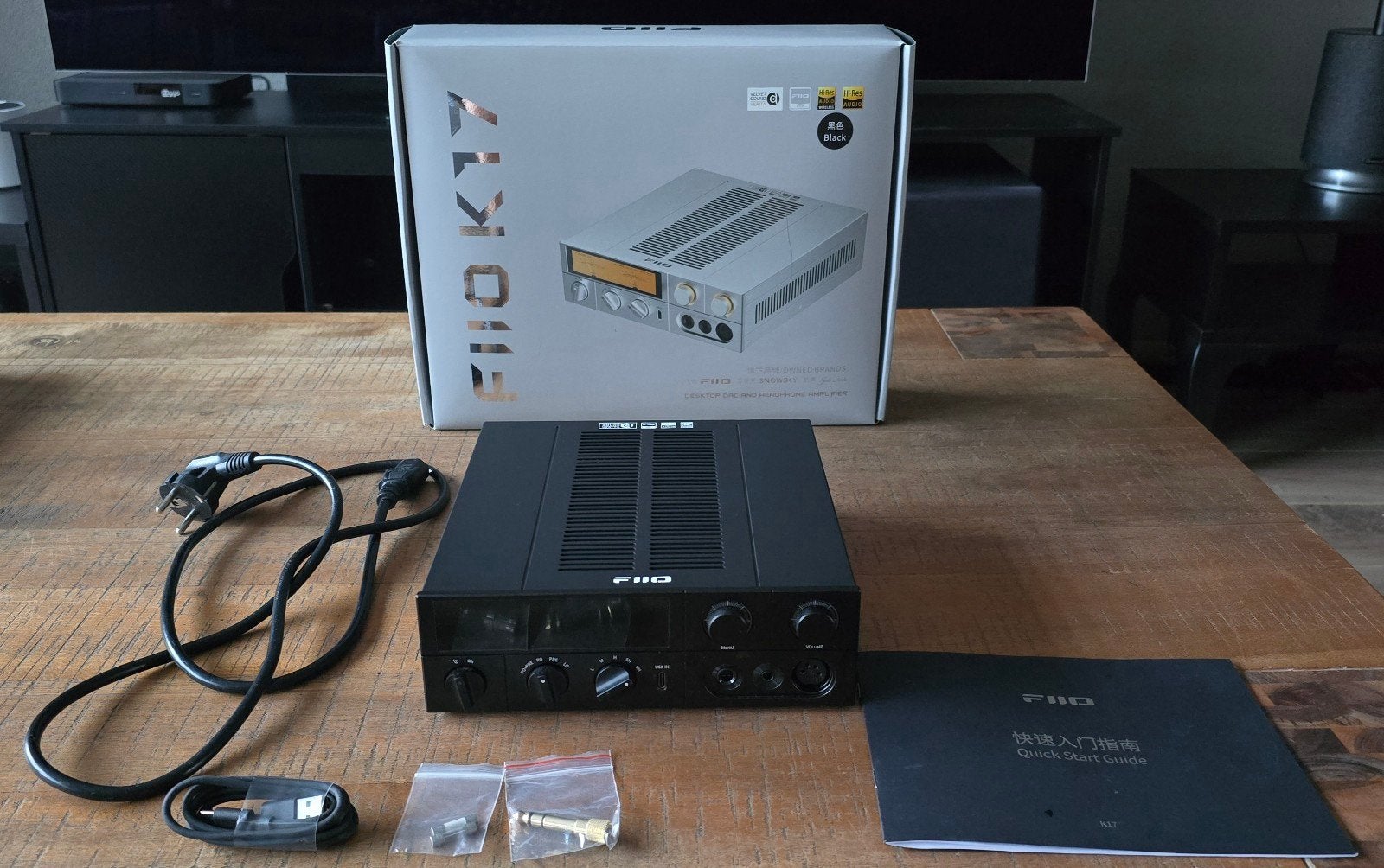 Fiio K17 dac/hoofdtelefoon versterker