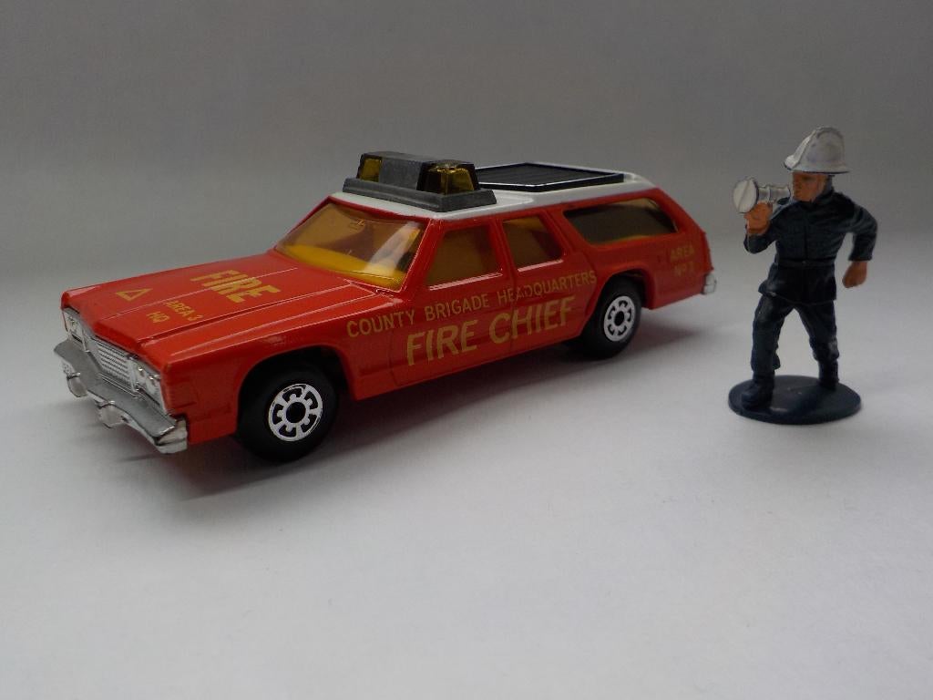 Matchbox Super Kings, K-67 Dodge Monaco Estate Fire Chief, Ophalen of Verzenden, Zo goed als nieuw, Auto