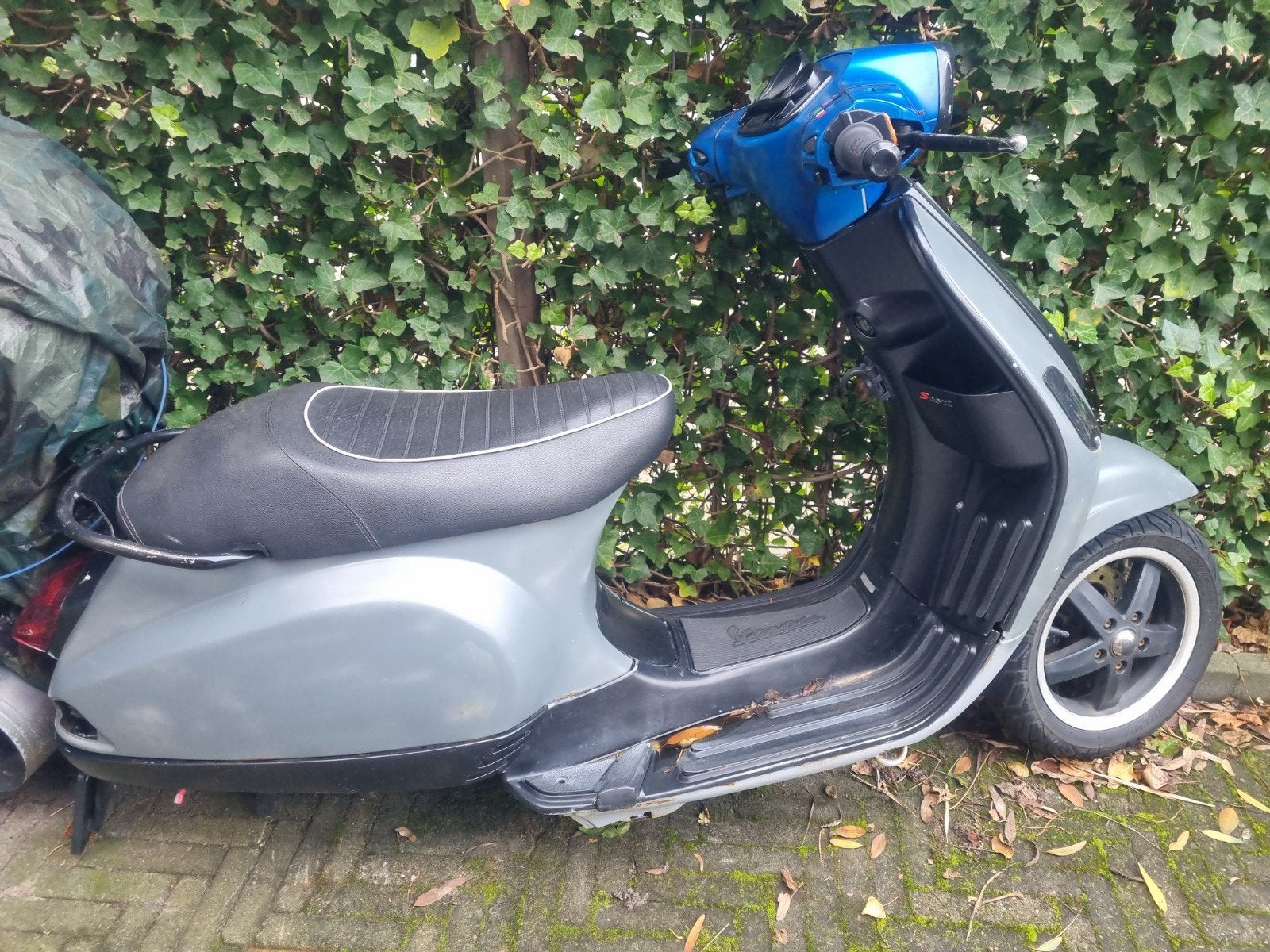 Scooter frame - Vespa S - Grijs/Blauw, Ophalen, Gebruikt, Benzine, Vespa S