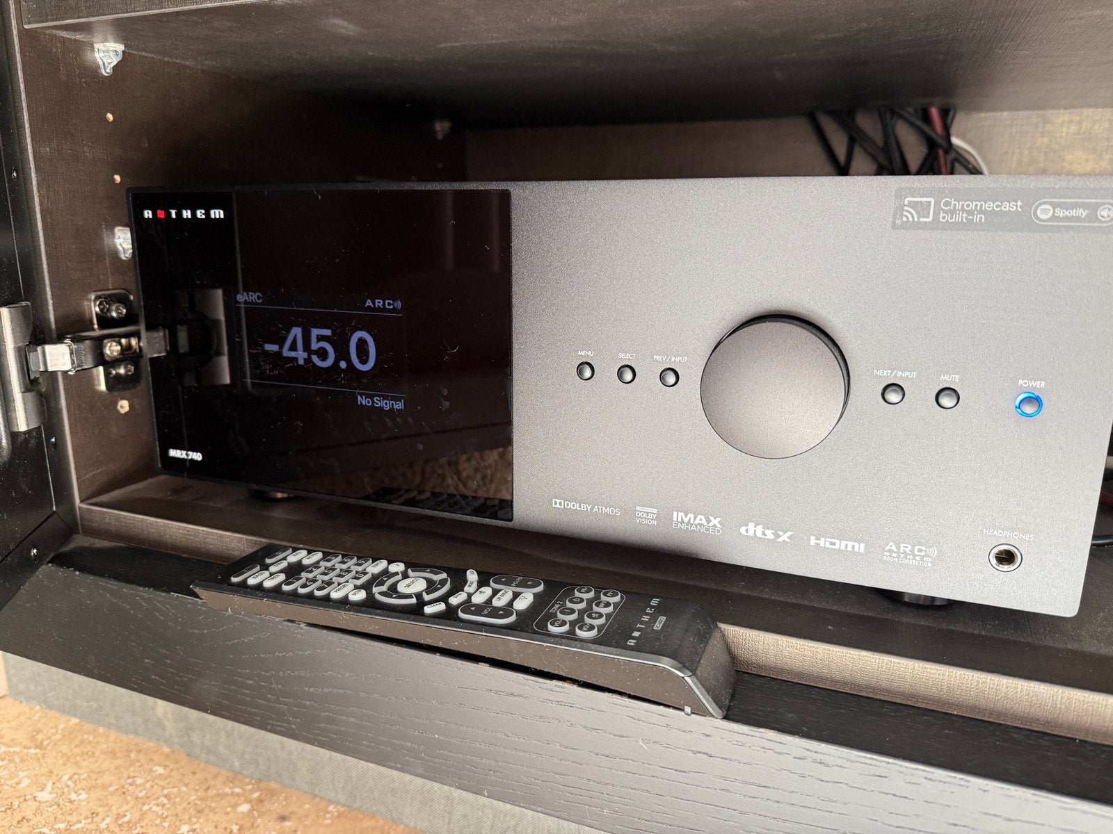 Anthem MRX 740 8K AV-receiver - Zo goed als nieuw, Audio, Tv en Foto, Versterkers en Receivers, Overige systemen, Zo goed als nieuw
