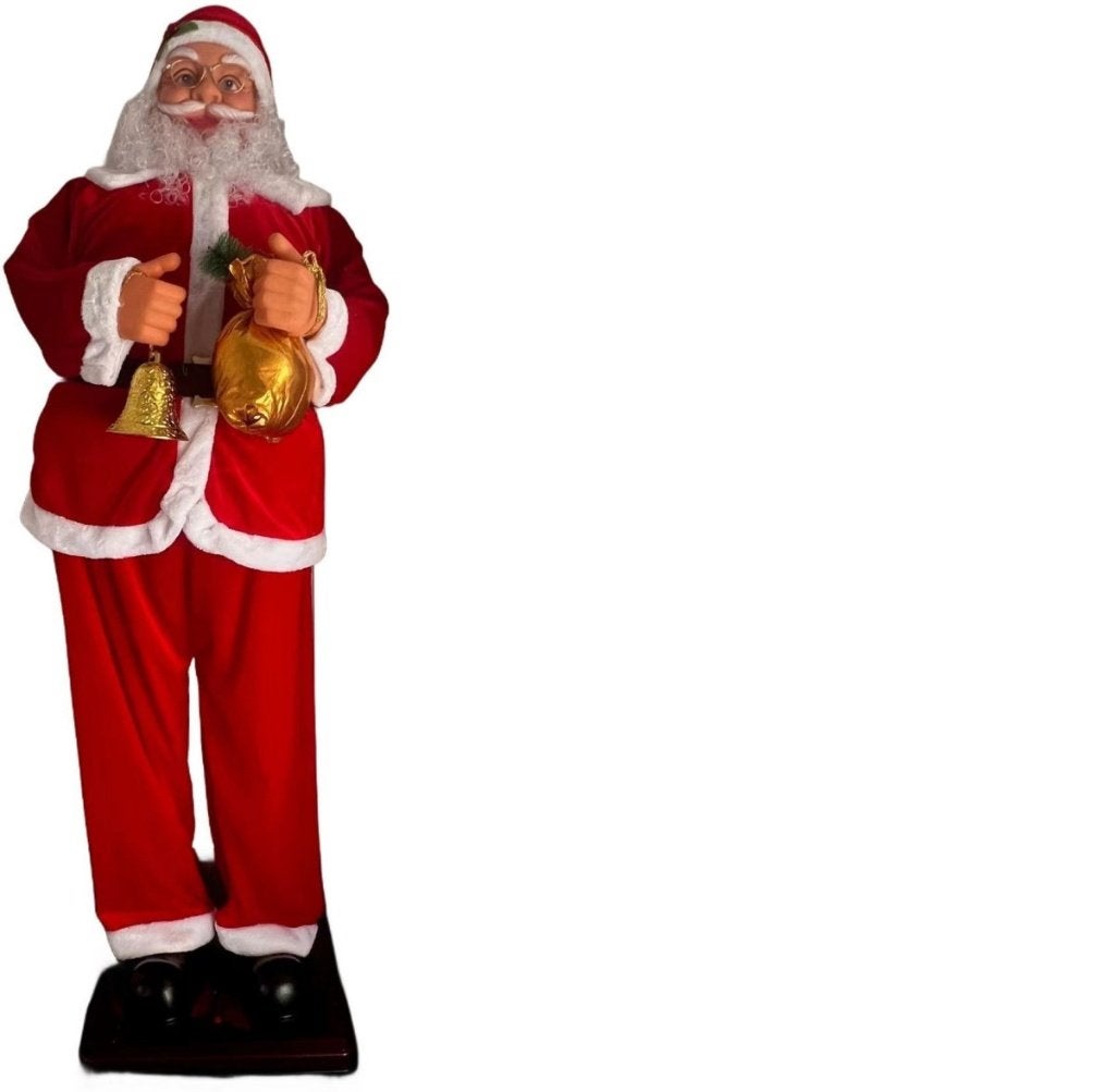 Kerstman Levensgroot die danst en zingt (1.80M hoog), Diversen, Ophalen of Verzenden, Nieuw