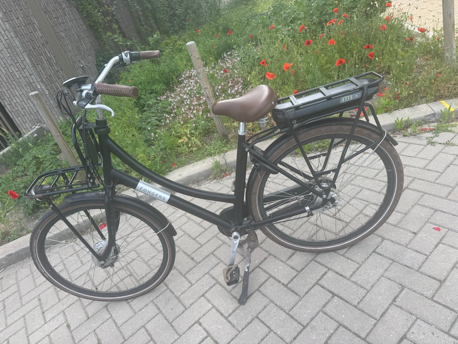 Fongers E-transporter N7 RB 522 Wh - Accu werkt soms, Gebruikt, 47 tot 51 cm, 50 km per accu of meer, Ophalen