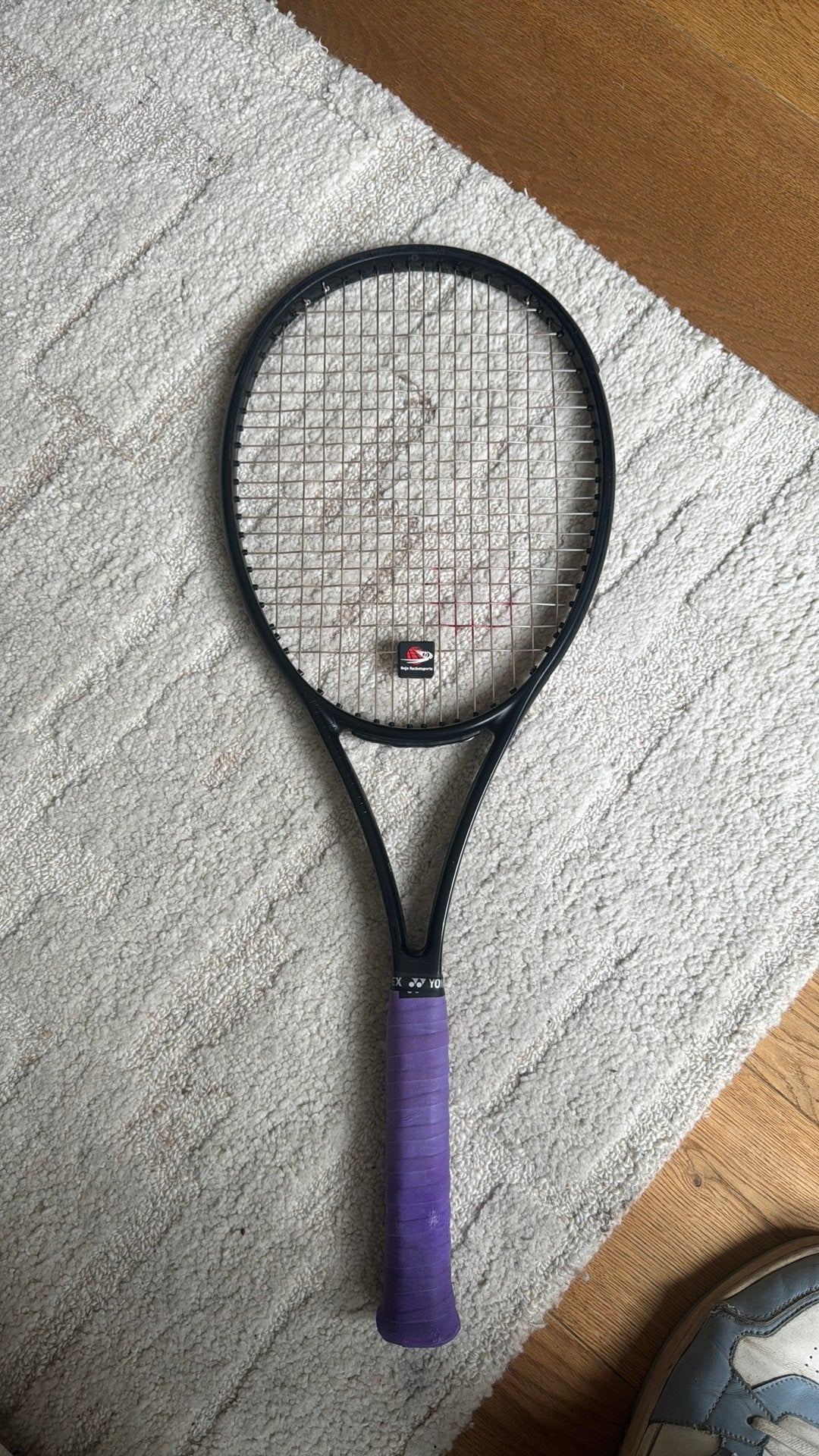 Wilson Blade V9 98 16x19 L3 Limited Edition (Black Noir), Ophalen, Zo goed als nieuw, Wilson, Racket