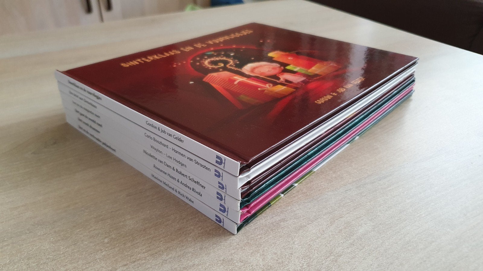 7 Sinterklaasboeken van Unilever., Ophalen of Verzenden, Zo goed als nieuw