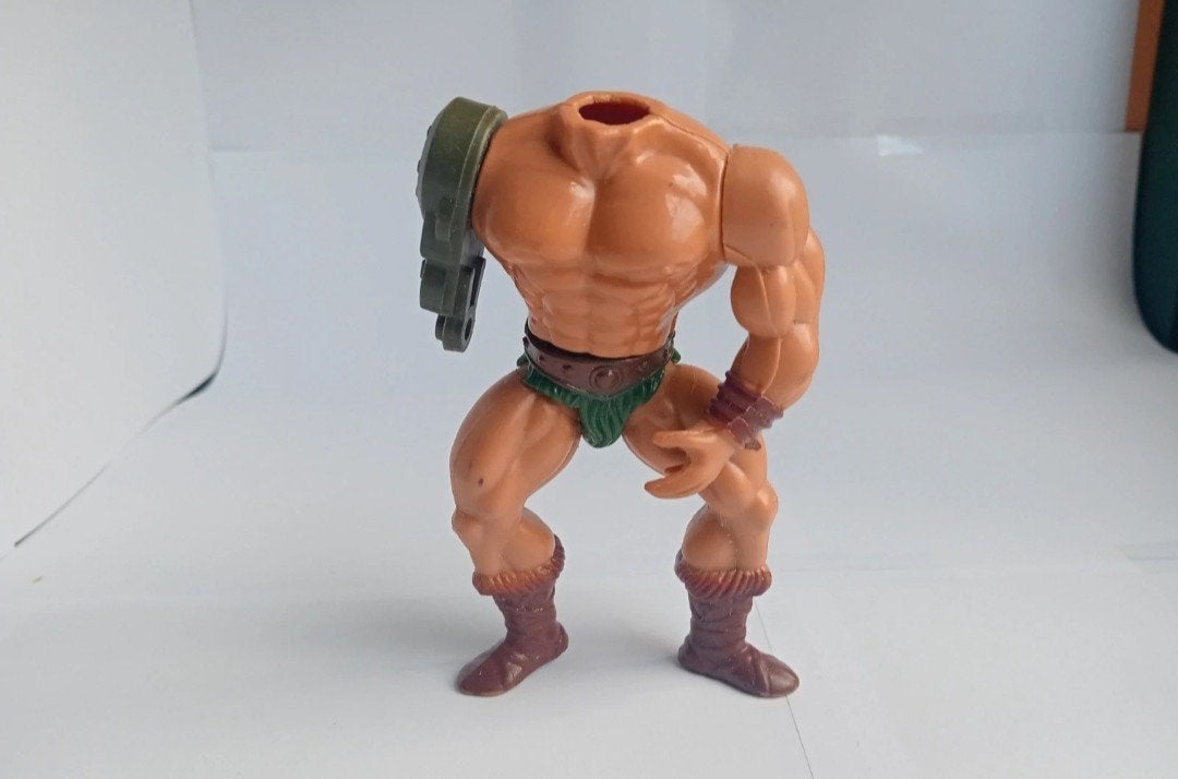 Motu master of the universe strongarm 80s figuur, Ophalen of Verzenden, Gebruikt