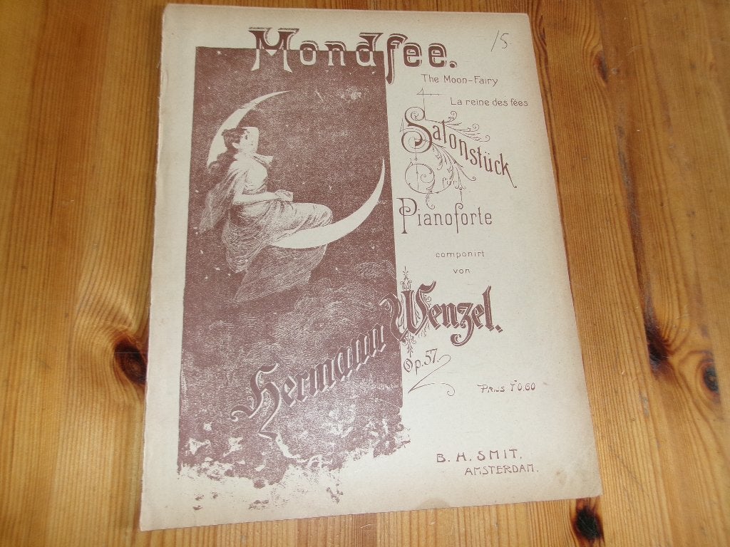 Hermann Wenzel, Muziek en Instrumenten, Bladmuziek, Gebruikt, Ophalen of Verzenden, Artiest of Componist, Piano
