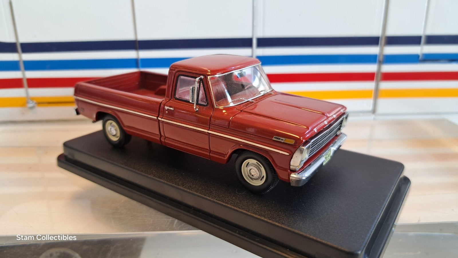 Neo Scale Models Ford F-100 Pick-Up Red - 1968, Overige merken, Gebruikt, Auto, Ophalen of Verzenden