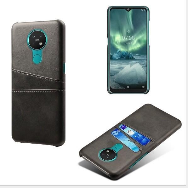 Back Cover met Opbergvakjes Set voor Nokia 7.2 _ 2x kleuren, Telecommunicatie, Verzenden, Nieuw, Hoesje of Tasje