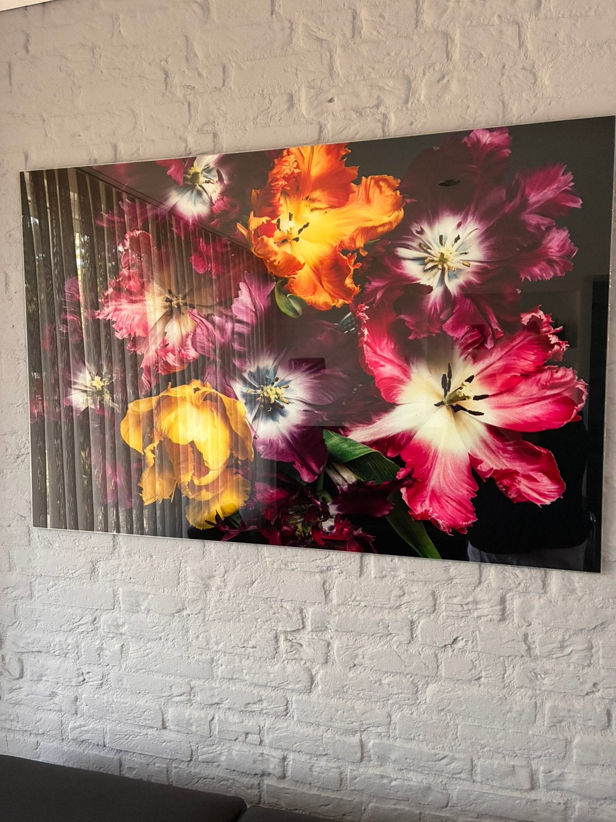 Schilderij glas, Antiek en Kunst, Ophalen