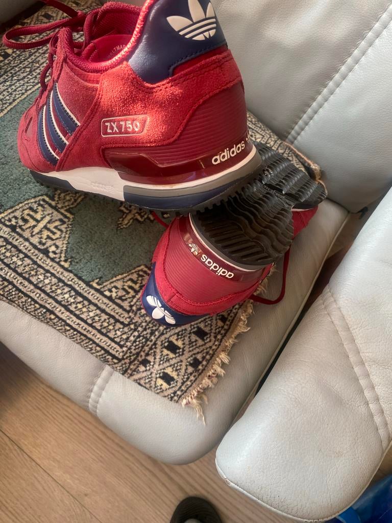 Adidas ZX 750 Sneakers - Maat 46, Ophalen of Verzenden, Gedragen, Overige kleuren, Sneakers of Gympen