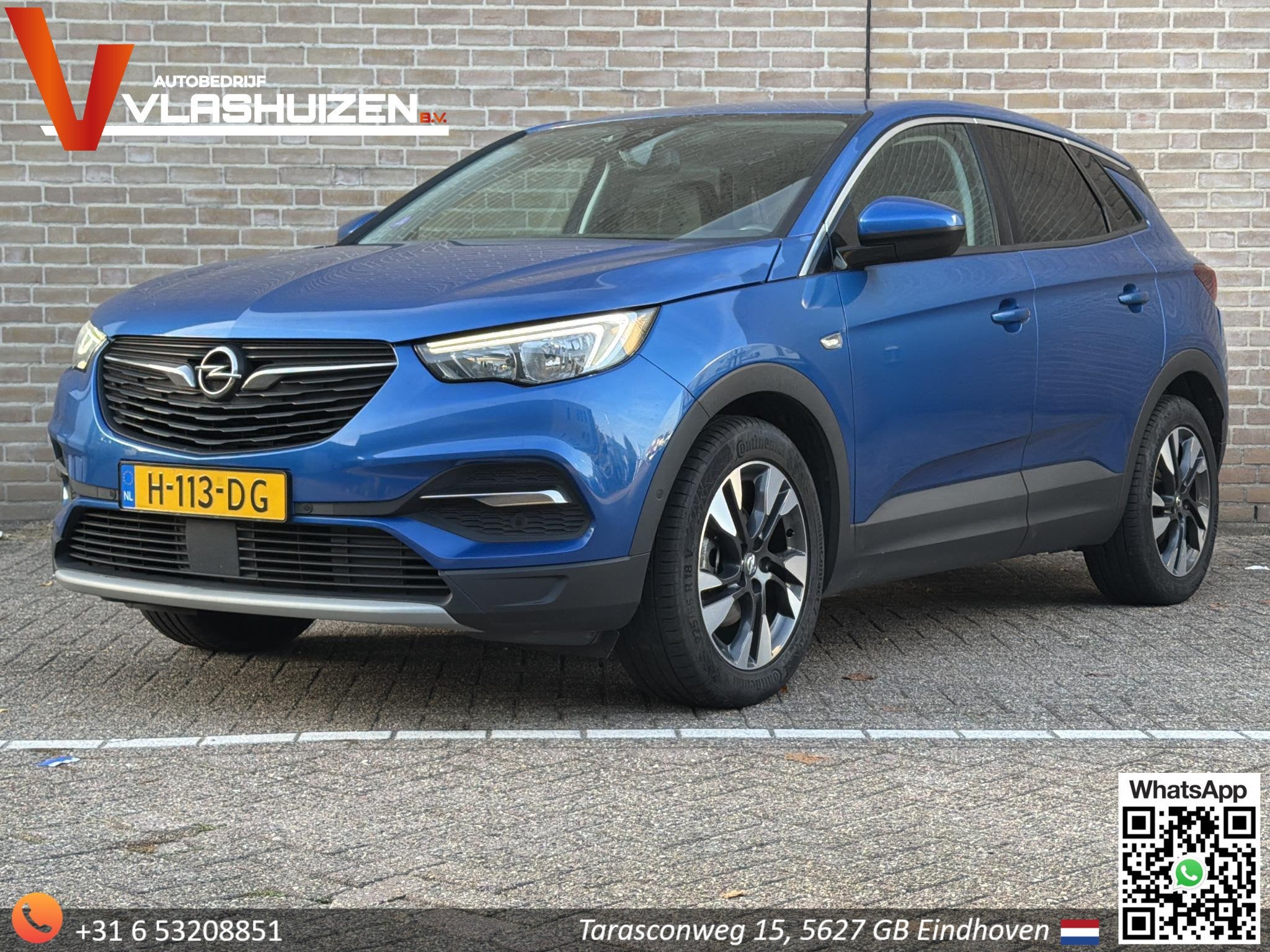 Opel Grandland X 1.2 Turbo Business Executive | Cruise | Cli, Voorwielaandrijving, Gebruikt, 1199 cc, Blauw