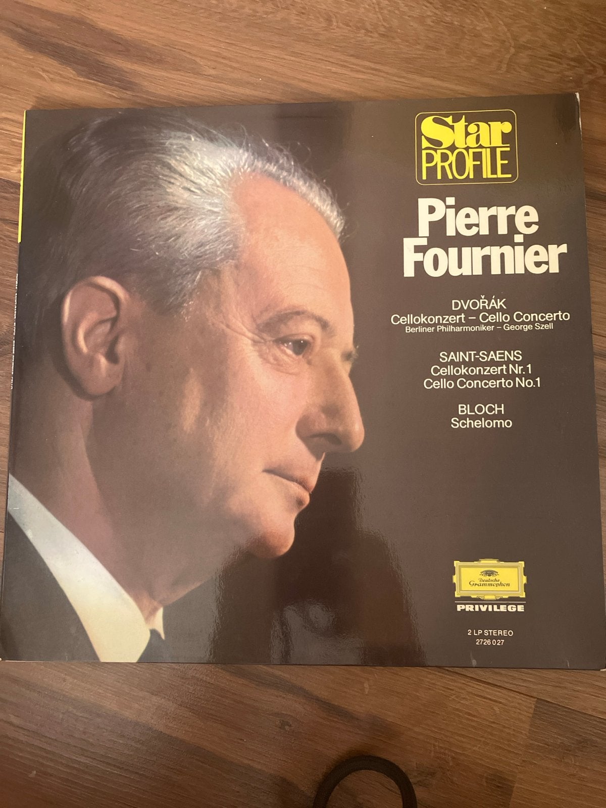 Pierre Fournier: Dvořák, Saint-Saëns, Bloch Celloconcerten, Ophalen of Verzenden, Romantiek, Gebruikt, Orkest of Ballet
