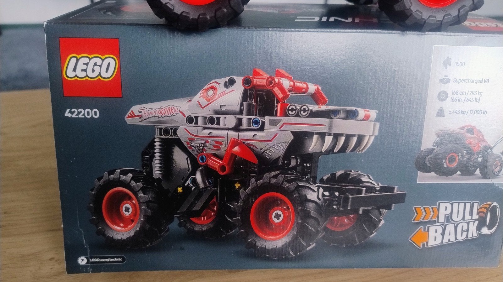 lego texhnic monstertruck, Ophalen of Verzenden, Zo goed als nieuw, Overige schalen, Onderdeel